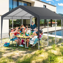 Load image into Gallery viewer, All-Weather Outdoor Car Shelter with 8 Removable Sidewalls and Roll-up Doors
