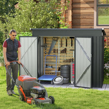 Load image into Gallery viewer, Outdoor Storage Shed Garden Tool House with 2 Doors
